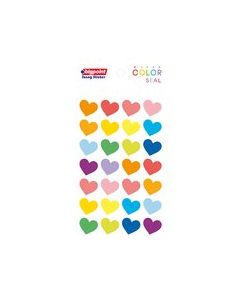 Bigpoint Sticker Çok Renkli Kalpler 3