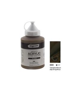 Bigpoint Akrilik Boya 500 ml Vandayke Brown 690