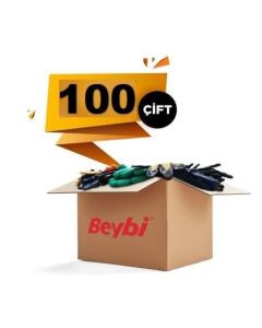 Beybi ARG-01 Argon Kaynakçı Deri İş Eldiveni 1 Koli (100 Adet)