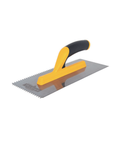 Üçgen Dişli Açık Plastik Saplı Seramik Malası Paslanmaz Çelik