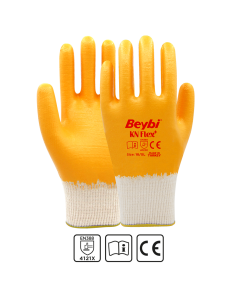 Kn FLEX Plus Pamuk Astarlı Likralı Örme Eldiven