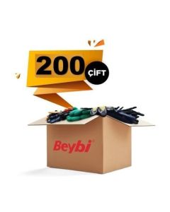 Beybi Usta İş Lateks İş Eldiveni 1 Koli ( 200 Adet)