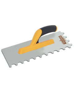 Kristal Açık Plastik Saplı Mermer Malası Paslanmaz Çelik