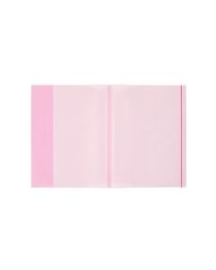 Bigpoint A4 Hazır Defter Kabı 5'li Paket Şeffaf Kırmızı