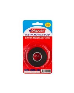Bigpoint Montaj Bandı Ekstra Güçlü Çift Taraflı 19mm x 1.5mt (İç ve Dış Mekan)
