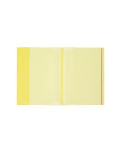 Bigpoint A4 Hazır Defter Kabı 5'li Paket Şeffaf Sarı