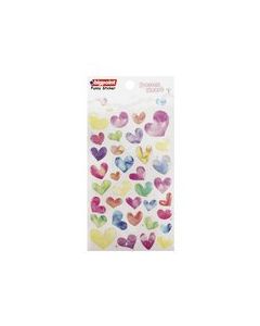 Bigpoint Sticker Çok Renkli Kalpler 1