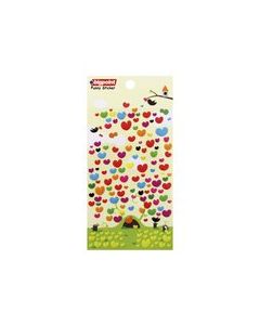 Bigpoint Sticker Çok Renkli Kalpler 2