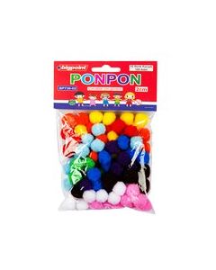 Bigpoint Ponpon 2 cm 10 Renk / 100'lü Poşet