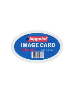 Bigpoint Akrilik İsimlik Oval Şeffaf
