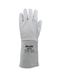 Beybi ARG-01 Argon Kaynakçı Deri İş Eldiveni