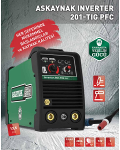 Askaynak Inverter 201 - TIG PFC Kaynak Makinesi