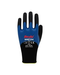 NMF134 Mikro Köpük Nitril Kaplı Polyester Örgü Eldiven