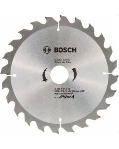 Bosch ECOW 190x30mm 24z Daire Testere Bıçağı
