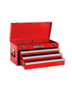 İzeltaş Çekmeceli Alet Sandığı Büyük Boy Kırmızı (Boş)