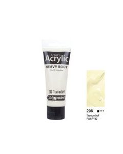 Bigpoint Akrilik Boya 75 ml Titanium Buff 206