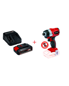 Einhell TE-CI 18 Li BL -Solo Kömürsüz Akülü Darbeli Vidalama ve 2,5 Ah Starter Kit