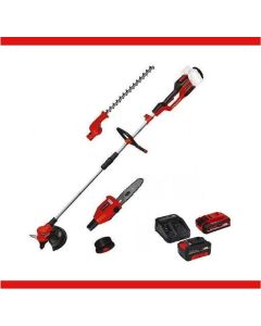 Einhell GE-LM 36/4in1 Li-Solo Akülü Dal Budama Makinesi+ 4 Amper Starter Kit+ 3 Amper Akü Seti