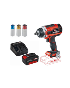 Einhell IMPAXXO 18/400 Kömürsüz Akülü Somun Sıkma ve 4,0 Ah Starter Kit