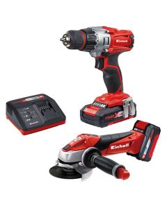 Einhell PXC Akülü Makina Seti TE-TK 18 Li Kit (CD+AG)