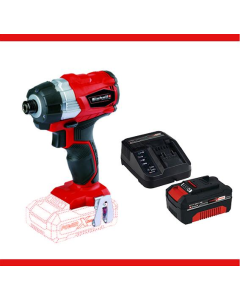 Einhell TE-CI 18 Li BL - Solo, Akülü Darbeli Vidalama ve 18V 4,0 Ah PXC Starter Kit (Başlangıç Seti)