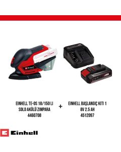 Einhell TE-OS 18/150 Li Akülü Zımpara ve Başlangıç Kiti Seti