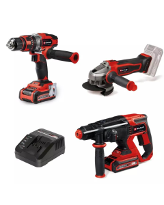 Einhell TE-TK 18/3 Li +2 (CD+AG+HD) Akülü Makine Seti