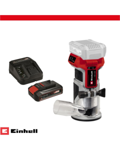 Einhell TP-ET 18 Li BL Solo Akülü Kenar Freze Makinesi ve 18V 2.5 Ah PXC Starter Kit (Başlangıç Seti)