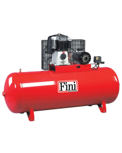 Fini BK119 500 F Kasnaklı Yağlı Kompresör 500 Lt.