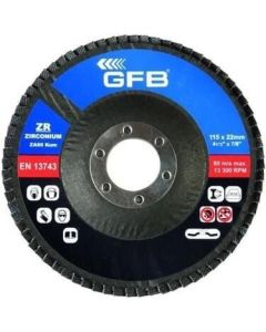 GFB Zirkonyum Flap Disk Zımpara 115mm-60 Kum