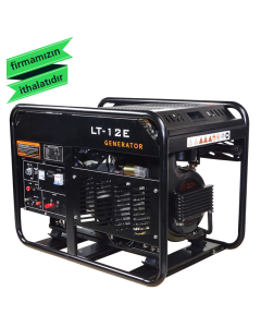 Greenmax LT-12E Dizel Jeneratör 10kW Bakır Sargılı (Tekerlekli)