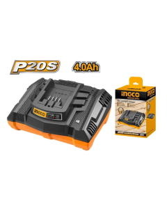 İngco FCLI2001E Hızlı Akıllı Şarj Cihazı 20V