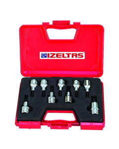 İzeltaş 1/2 Lokmalı Torx Uç Takımı(60mm,9Parça)