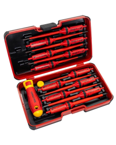 İzeltaş 1000V İzoleli Elektro Slim Tornavida Seti 14 Parça