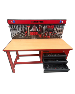 İzeltaş 197 Parça Panolu Takım Tezgahı