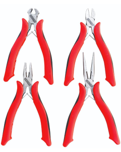 İzeltaş 3560002104 4 Parça Elektronikçi Keski Pense Seti