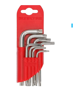 İZELTAŞ 4910007108 Torx Allen Anahtar Takımı 8 Parça