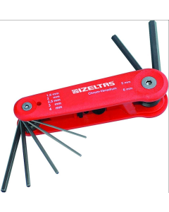 İzeltaş 4912 Kaset Alyan 7 Parça Anahtar Takımı