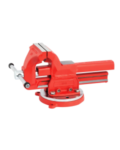 İzeltaş Dövme Çelik Mengene Döner Tabla Dahil 150 mm