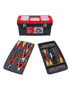 İzeltaş 8440 23 Parça Elektrikçi Set Plastik Takım Çantası