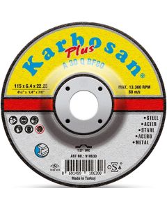 Karbosan Endüstriyel Metal Plus Taşlama Diski 230 x 6.4 x 22.23