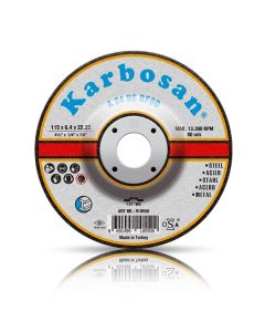 Karbosan Metal Taşlama Diski 115 x 6.4 x 22.23