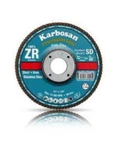 Karbosan Zirkonyum Flap Disk 180 x 22.23 - 80 Kum