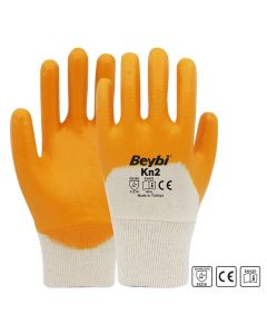 Beybi KN2 Yüksek Performanslı 3/4 Nitril Eldiven