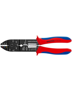 Knipex 9721215 Pabuç Sıkma ve Kablo Sıyırma Pensesi