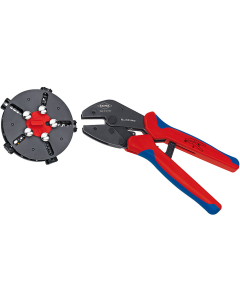 Knipex 973302 Çok Fonksiyonel Beş Çeneli Pabuç ve Yüksük Sıkma Pensesi