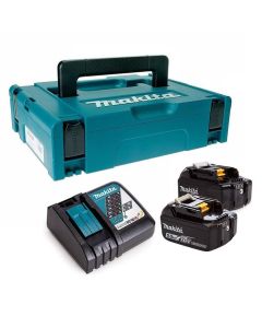 Makita 2 adet BL1850B Akü ve DC18RC Şarj Seti