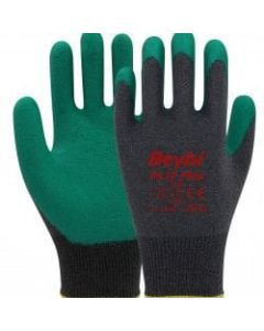 PL-17 FLEX Likralı İpten Örme Lateks Eldiven