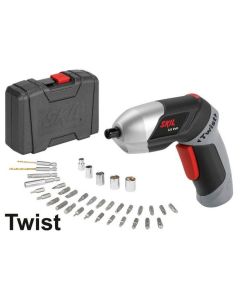 SKIL 2536 Lityum iyon Akülü Vidalama Makinesi Plastik çanta + 35 parça aks.