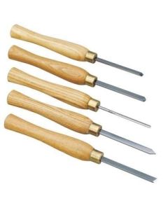 Proxxon 27023 DB 250 Ağaç Tornası için 5 parça kalem seti hss